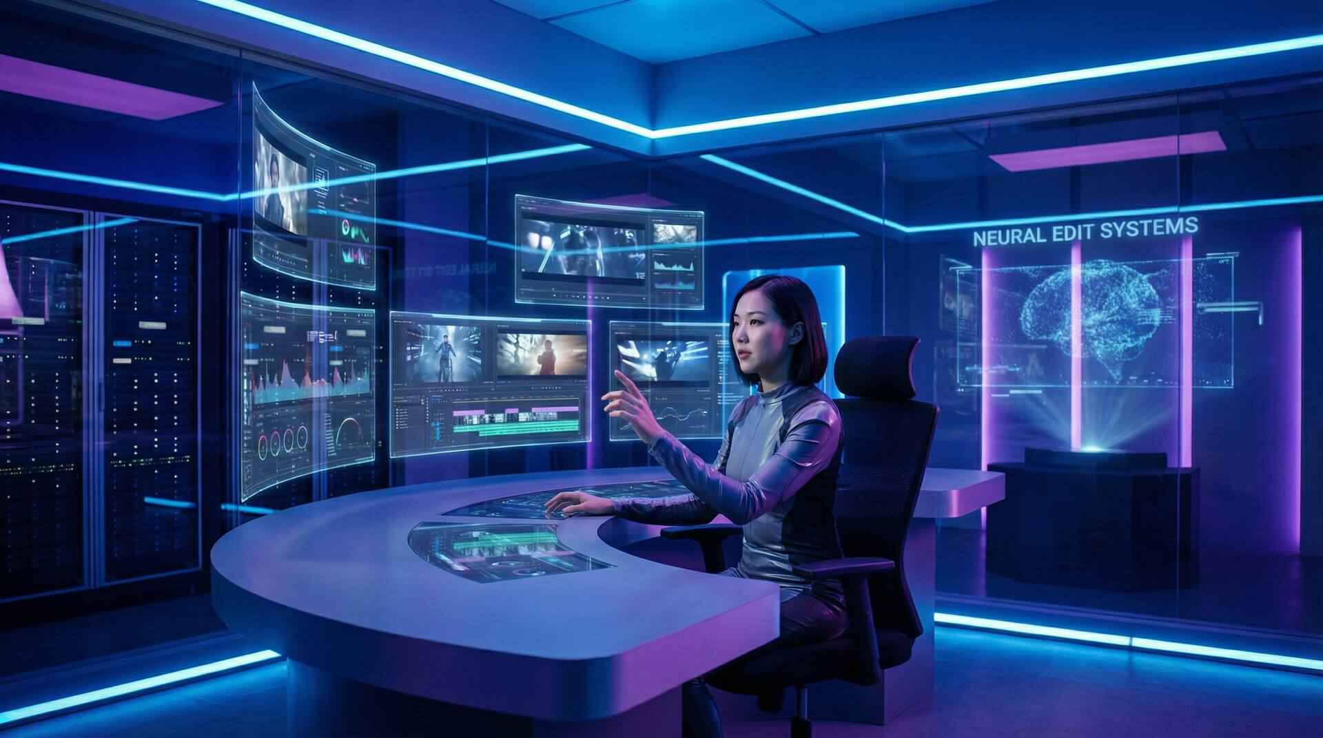 暗网 AI视频工作室